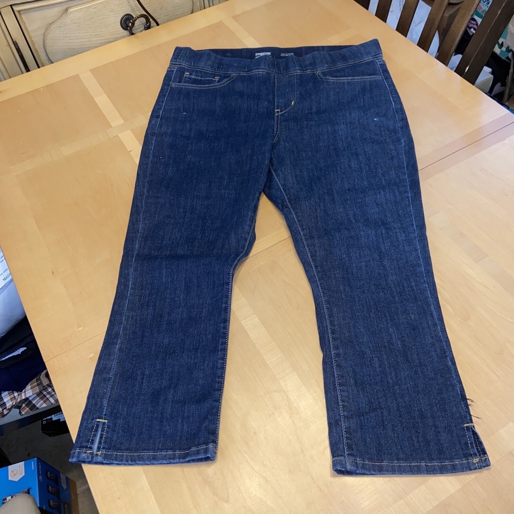 Levi's Signature Pull On Capri W31 Womens Blue Levi
